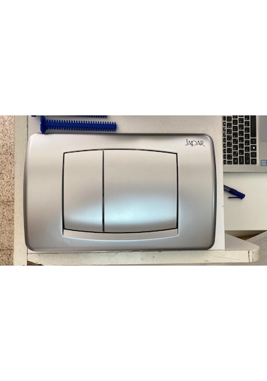 Japar Gömme Rez. Butonu Krom Mat GÜMÜŞ