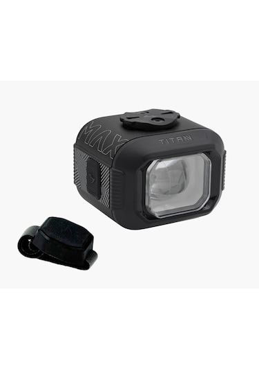Moon Titan Max 1700 Lm Kumandalı Bisiklet Ön Far Aydınlatma Siyah