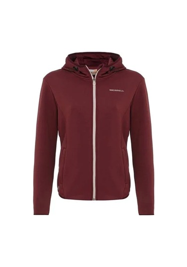 Merrell Merrell Kadın Outdoor Tekstil Sweatshirt Spark Bordo Bordo Bordo