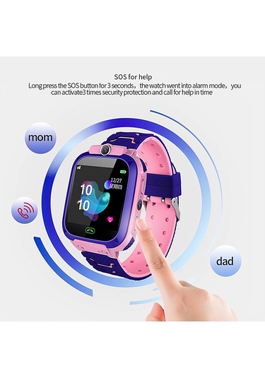 Tenfowee Çocuklar İçin Akıllı Saat - Gps Takip, Acil Durum Sos, Görüntülü Arama Ve Oyun Özellikli