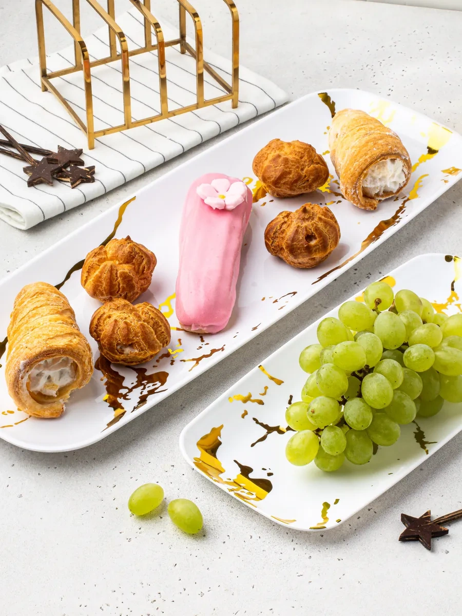 Family Co. Sunum İçin Tek Kullanımlık Plastik Tabaklar - 6 Adet. 372334294 100 adet