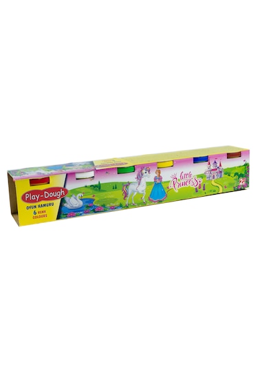 Oyun Hamuru 6 Renk Little Prenses 6 100 Gram