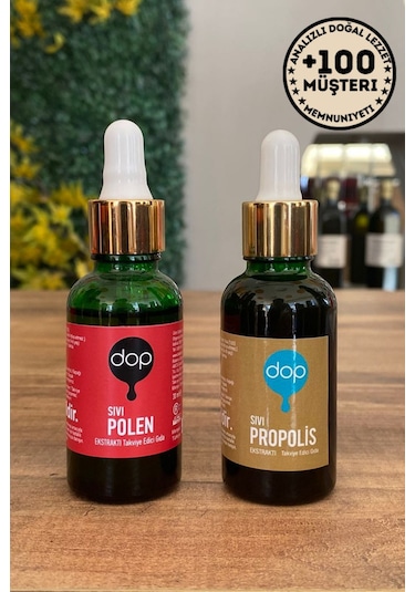 Dop Propolis + Polen Ekstraktı 2 x 30 ML