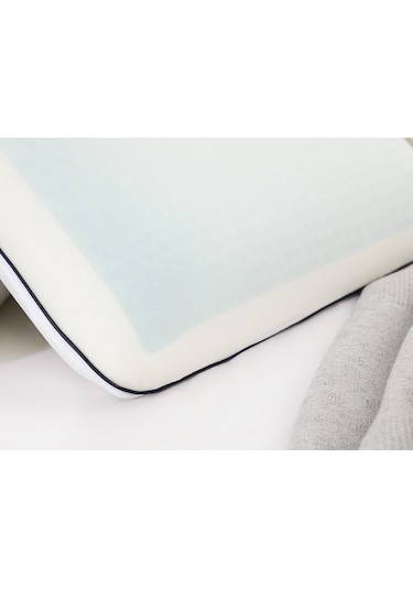 Madame Coco Fuchsia Visco Jel Serinletici Yastık - Yast000000000960x40x15cm-beyaz