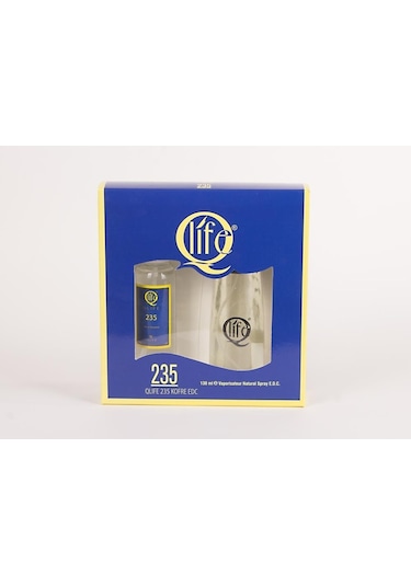 Q Life No:235 Erkek Parfüm EDT 100 ML + Kolonya 100 ML