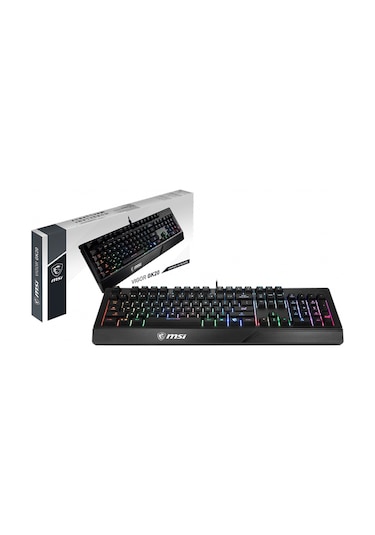 MSI Vigor GK20 TR Rainbow Kablolu Q Oyuncu Klavye