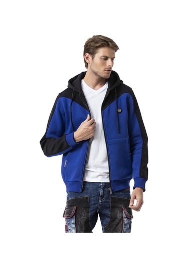 Cl580 Fearless Impact Men Sweatshirt Saxeblue