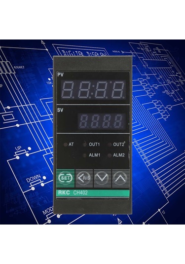 Mufunye Ch402fk02-m An-nn Sıcaklık Kontrol Cihazı - Akıllı Pıd Regülatörü, Üst/alt Alarm, Röle Çıkışı, Enjeksiyon, Paketleme İçin