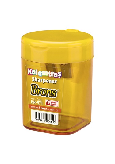 Brons Hazneli Silindir Kalemtraş Br-571