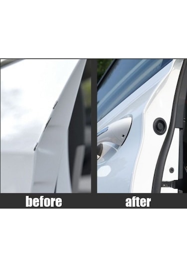 Kapı Koruma Fitili Çarpma Çizilme Önleyici Siyah 5 Metre