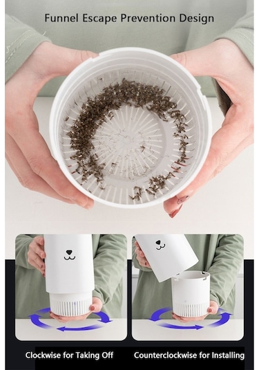 Besthome1 Yaz Geliyor: Mavi Renk Taşınabilir Sivrisinek Öldürücü Lamba İle Sağlıklı Yaz