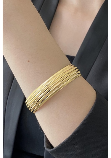 Zümrüt Sarraf 20 Gram 22 Ayar Altın Yatırımlık Kadın Bilezik