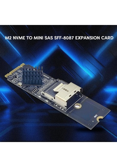 M.2 Nvme İle Sff 8087 Adaptör Kartı Genişleme Kartı Mini Sa36pın/sata Sabit Disk Adaptörü İle Depolama Kapasitesini Genişletin