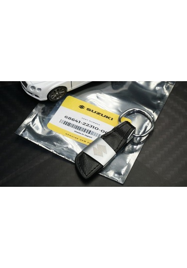 Suzuki Uyumlu Logo Deri Metal Anahtarlık Ürün