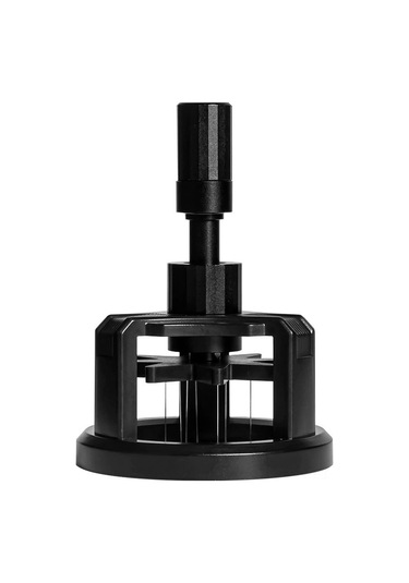 Youmex 53mm Manyetik Kahve Toz Dökücü: Döner Dağıtıcı İle Topakları Kırma, Eşit Dağılım Sağlama Aleti Siyah