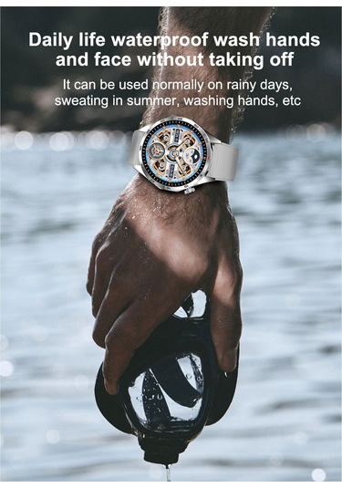 Springsun 360x360 Çözünürlük Bluetooth Konuşma Spor Sağlık Akıllı Saat (İthalatçı Garantili)