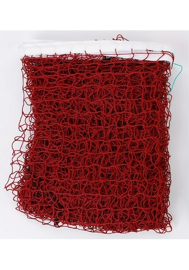 Willowhaven Kırmızı Standart Badminton Filesi 240.16x29.92 Inch İç Ve Dış Mekan Kullanımı