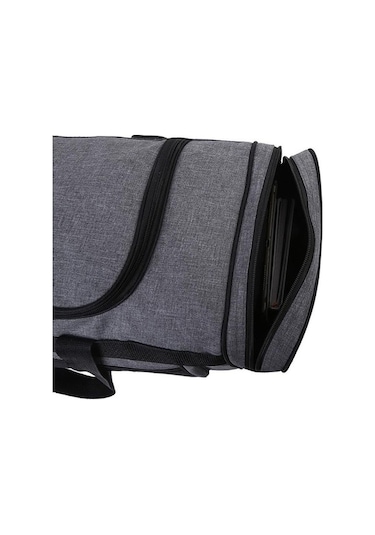 Novahub Yüksek Kapasiteli Mavi Su Geçirmez Seyahat Çantası, Fermuarlı, Erkek-kadın, L Boy, Taşınabilir, Oxford Ve Polyester Mavi