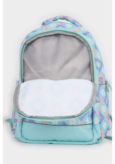 Defacto Kız Çocuk Baskılı Sırt Çantası F0571a8nskr1 Çok Renkli