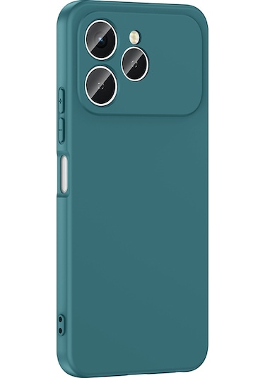 Tecno Spark 40 Kılıf Zore Mara Lansman Kapak Lacivert