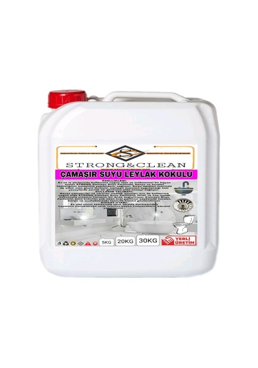 Strong&Clean Çamaşır Suyu Leylak Kokulu 5 KG