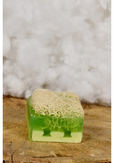 Şık Kalıp Doğal At Kılı Fırça ve Lifli Sabun 3'lü Set