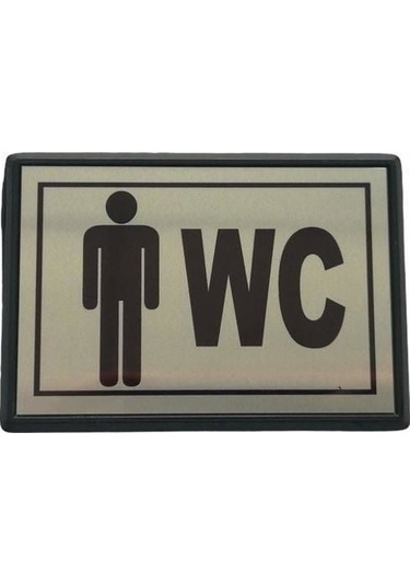 Cemax Yönlendirme Küçük Wc Bay 10x7 Cm