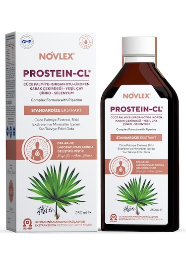 Novlex Prostein-CL Cüce Palmiye ve Bitki Ekstreleri 250 ML