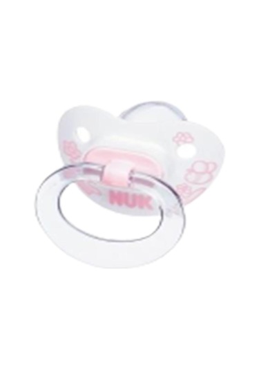 Nuk Baby Rose Silikon Emzik No:2 Çok Renkli
