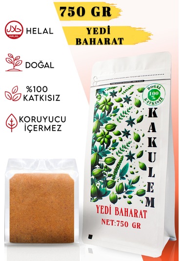Kakulem Sosluk Yemeklik Özel Karışım 7 Baharat 750 G