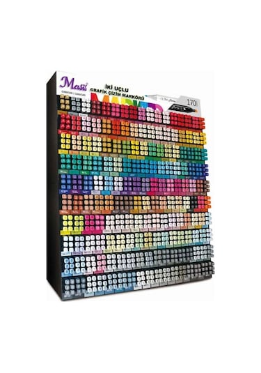Masis Twin Çift Uçlu Marker Kalemi 137 Medium Pink