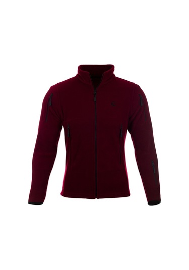 Karcamp 5 Cepli Unisex Polar Mont Ceket Bordo