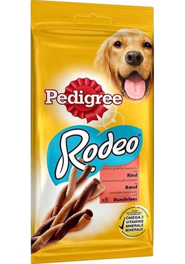 Pedigree Rodeo Sığır Etli Yetişkin Köpek Ödülü 123 G