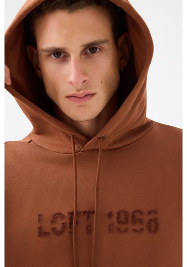 Loft Erkek Sweatshirt Kahverengi