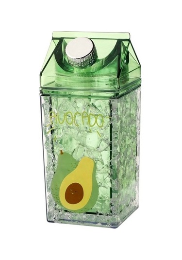 The Everything Store Yaz Aylarında Çift Katmanlı Kalınlaştırılmış Buzdolabı Soğutma Buz Kabı Saman Jel Bataklık Ezilmiş Buz Kabı Jtsjon 3bp-yeşil