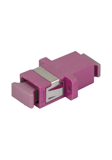Alfafonet Sc/pc Simpleks Multimode Om4 Fiber Optik Adaptör 1 Paket - 25 Adet