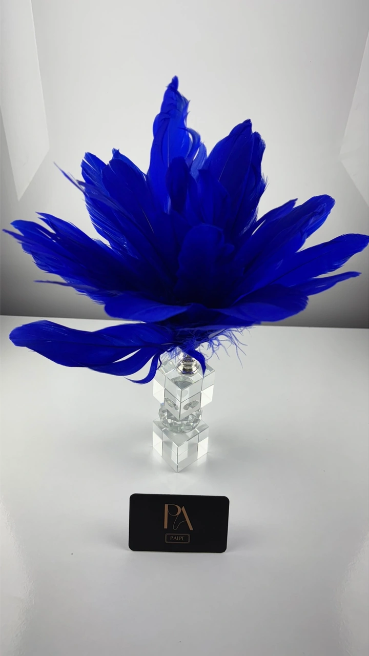 Kristal Kartal Tüy Dekoratif Obje Biblo Süs Eşya Salon Aksesuar Sehpa Masa Konsol Ofis Salon Dekor