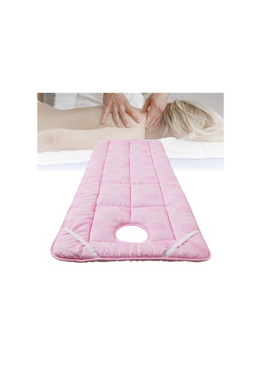 Suntek Profesyonel Masaj Masası Çarşaf Ve 4 Elastik Bant Pembe