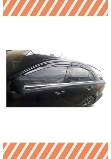 Mıtsubıshı Lancer 2007 -2015 Modellerine Özel 4'lü Mügen Tip Cam Rüzgarlığı