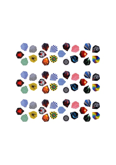 Homyl 60 Parça Standart Dart Uçuşları Profesyonel Dayanıklı Pet