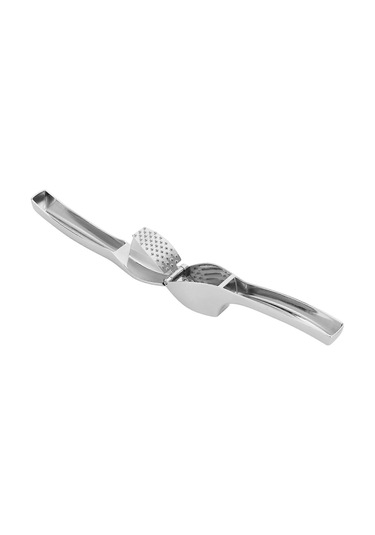 Sarımsak Presi Çinko Alaşımlı Metalik Zencefil Ezici Sıkacağı Ev Mutfak Kıyma Aracı Aksesuar Siyah