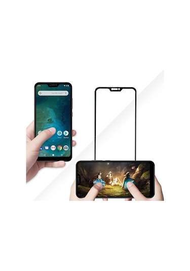 Mobilteam Huawei P20 Pro Uyumlu Davin 5d Cam Ekran Koruyucu