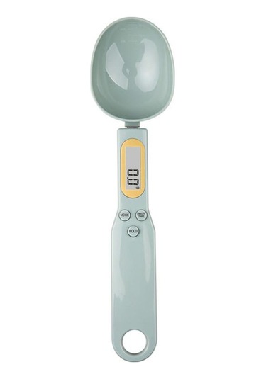 Mavi Elektronik Mutfak Terazisi 500g 0.1g Lcd Dijital Gıda Unu Dijital Kaşık Ölçeği Mini Mutfak Aracı Süt Kahve Terazisi