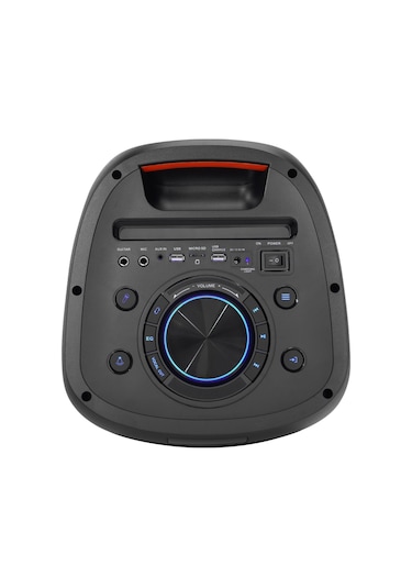 Mıcrolab M61, 80w, Taşınabilir, Bt/usb/aux/tf/tws, Rgb Işıklı, 2400mah Batarya, 2adet Vhf Mikrofon,