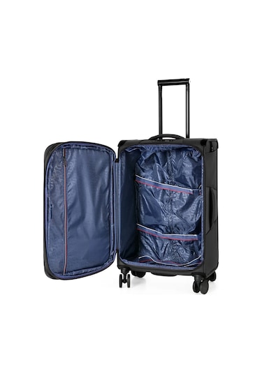 Verage Gm21002w Kumaş 3 Lü Valiz Seti-siyah Siyah