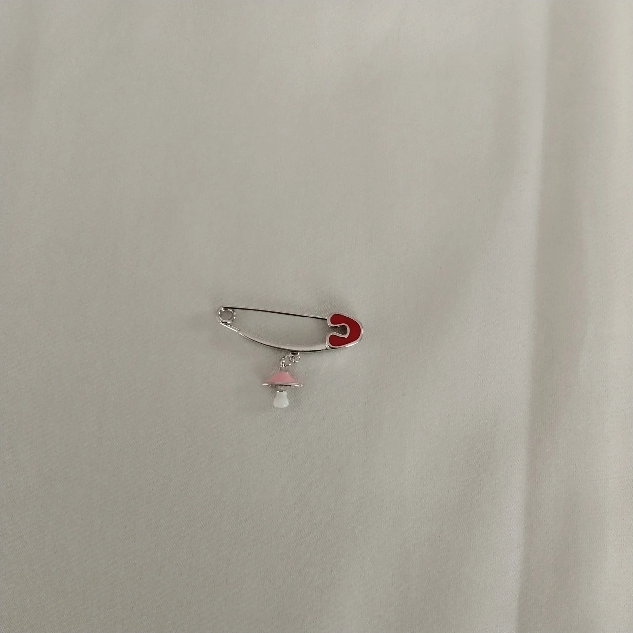 925 Gümüş Çocuk/bebek Yaka İğnesi Model 1 Gümüş