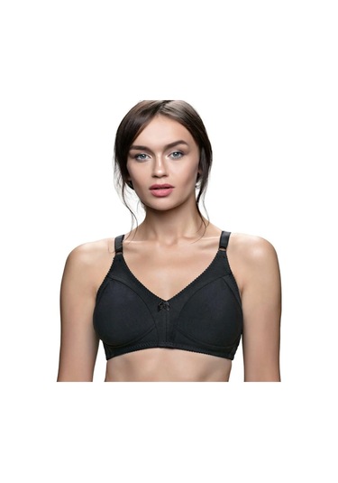 Nbb 3581 Pamuklu Emzirme Sütyeni Siyah 2 Adet Siyah