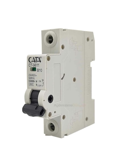 Cata 1x10amper W Otomat Monofaze Sigorta Ct-9611