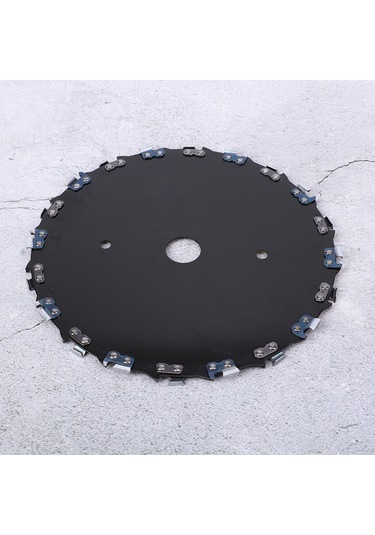 Maiyame Yüksek Karbon Çelik Kesici Blat - 230mm/9 İnç, 25mm Çap, Ot, Çalı, Bambu Kesimi İçin Makineler İçin Değiştirme Parçası