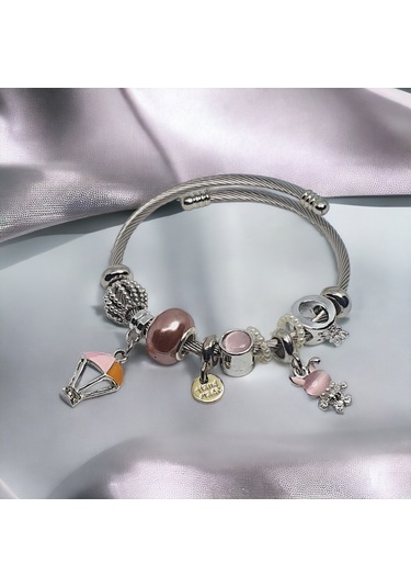 Kesebe Boy Ayarlı Bijuteri Kadın Bileklik Çok Renkli